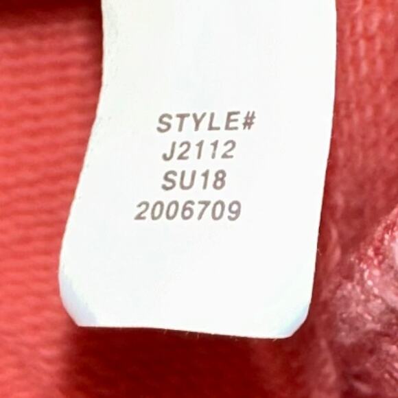 JCrew Crewcuts Everyday Girls Strawberry Full Zip Hoodie Size 4-5 - Picture 6 of 11